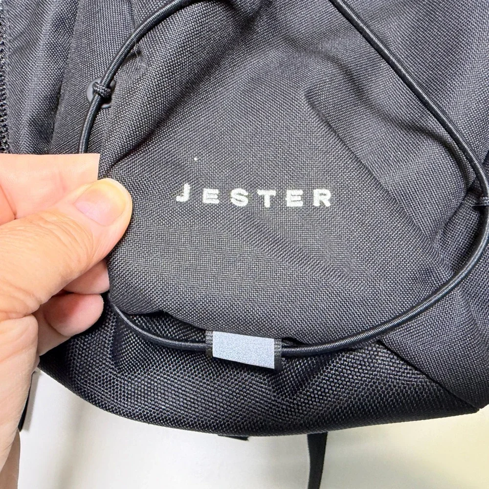 The North Face Jester Backpack Black FlexVent Laptop Bag